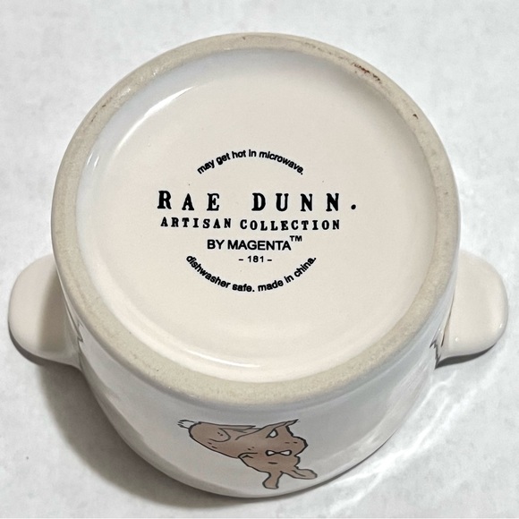 Rae Dunn Easter Set of 4 Ceramic Measuring Cups - Picture 5 of 17